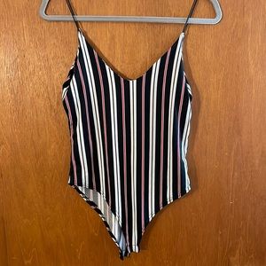 Striped Bodysuit